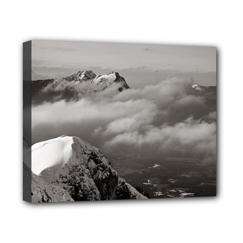 Untersberg Mountain, Austria 8  X 10  Framed Canvas Print by artposters