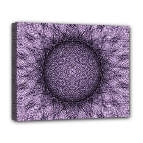 Mandala Deluxe Canvas 20  X 16  (framed) by Siebenhuehner