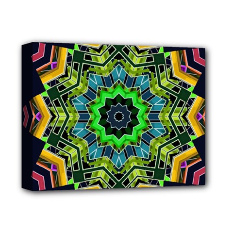 Big Burst Deluxe Canvas 14  X 11  (framed) by Rbrendes