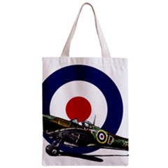 Spitfire And Roundel Classic Tote Bag by TheManCave