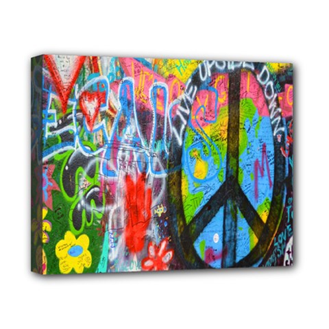 The Sixties Canvas 10  X 8  (framed) by TheWowFactor