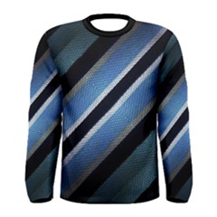 Geometric Stripes Print Long Sleeve T-shirt (men) by dflcprintsclothing