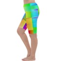 Colorful gradient shapes Cropped Leggings View2