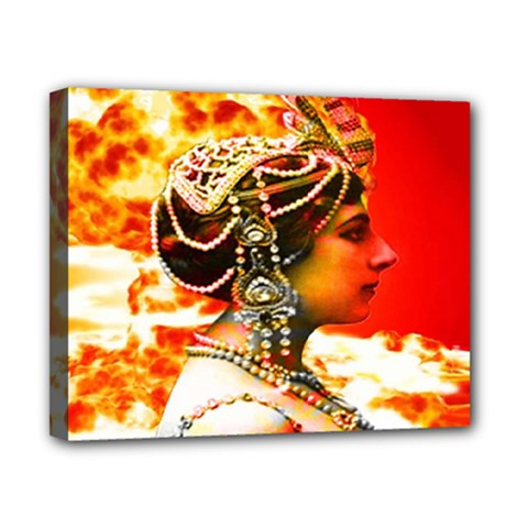 Mata Hari Canvas 10  X 8  (stretched) by icarusismartdesigns