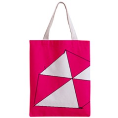 Pink White Art Kids 7000 Classic Tote Bag