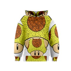 Really Mega Mushroom Kid s Pullover Hoodie by kramcox