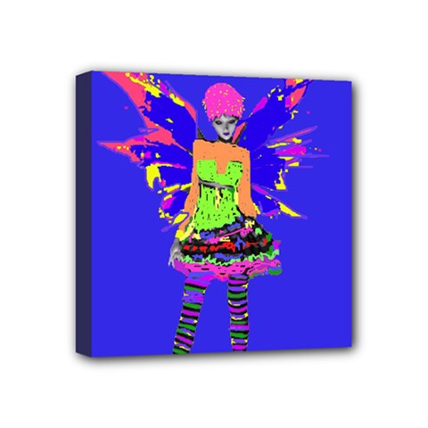Fairy Punk Mini Canvas 4  X 4  by icarusismartdesigns