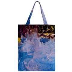 Splash 4 Zipper Classic Tote Bags by icarusismartdesigns