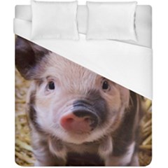 Sweet Piglet Duvet Cover Single Side (double Size) by ImpressiveMoments