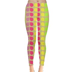 Colorful Leaf Pattern Women s Leggings by GardenOfOphir