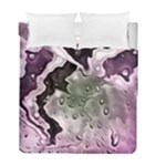 Wet Metal Pink Duvet Cover (Twin Size)