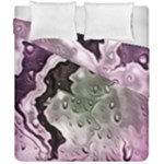 Wet Metal Pink Duvet Cover (Double Size)