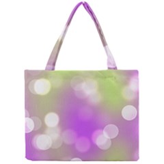 Modern Bokeh 7 Tiny Tote Bags by ImpressiveMoments