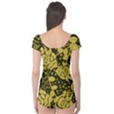 Floral Wallpaper Forest Short Sleeve Leotard View2