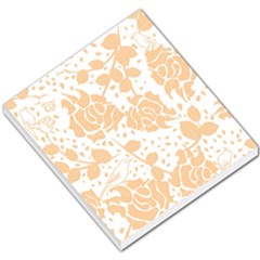 Floral Wallpaper Peach Small Memo Pads