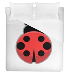 Kawaii Ladybug Duvet Cover Single Side (full/queen Size) by KawaiiKawaii
