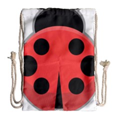 Kawaii Ladybug Drawstring Bag (large) by KawaiiKawaii