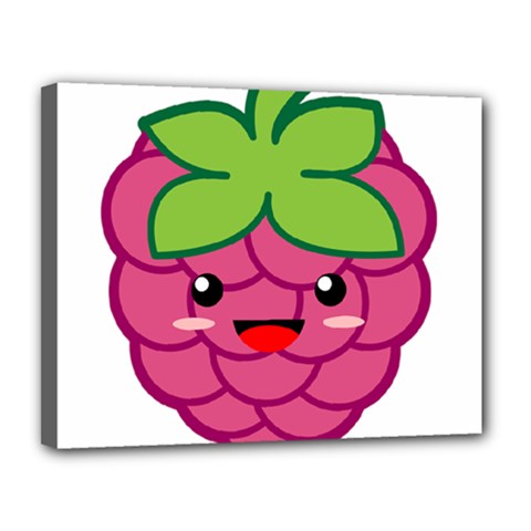 Raspberry Canvas 14  X 11  by KawaiiKawaii
