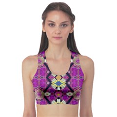 Rose Mandala  Sports Bra