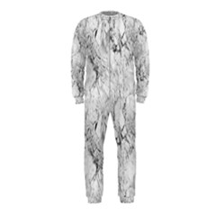 White Marble Onepiece Jumpsuit (kids) by ArgosPhotography