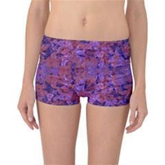 Intricate Patterned Textured Reversible Boyleg Bikini Bottoms by dflcprintsclothing