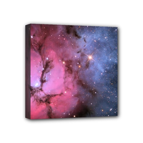 Trifid Nebula Mini Canvas 4  X 4 