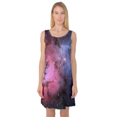 Trifid Nebula Sleeveless Satin Nightdresses