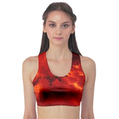 Rosette Nebula 2 Sports Bra by trendistuff