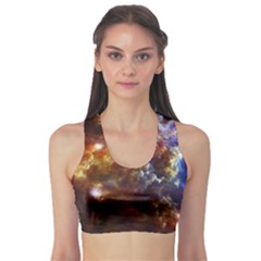 Rosette Cloud Sports Bra by trendistuff