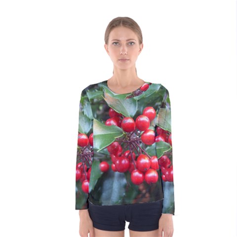 Holly 1 Women s Long Sleeve T-shirts by trendistuff