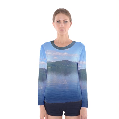 Loch Ness Women s Long Sleeve T-shirts by trendistuff