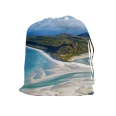 Whitehaven Beach 1 Drawstring Pouches (extra Large) by trendistuff