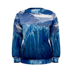 Upsala Glacier Women s Sweatshirts by trendistuff