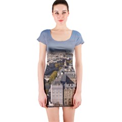 Notre Dame Short Sleeve Bodycon Dresses by trendistuff