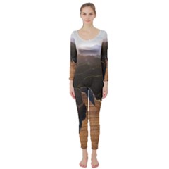 Great Wall Of China 2 Long Sleeve Catsuit by trendistuff