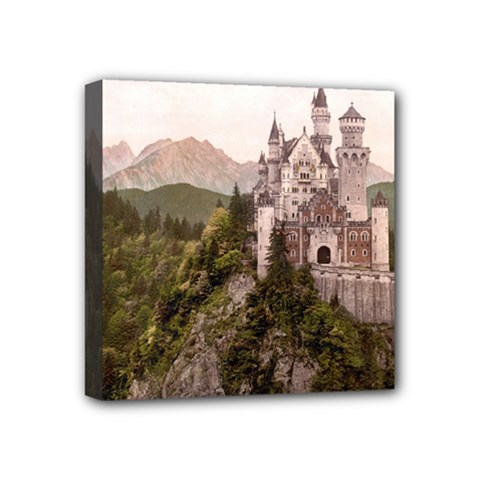 Neuschwanstein Castle Mini Canvas 4  X 4  by trendistuff