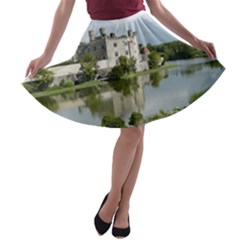 Leeds Castle A-line Skater Skirt by trendistuff