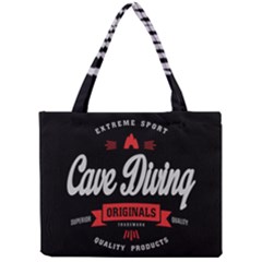 Cave Diving Extreme Sport Tiny Tote Bags by ExtremeSport