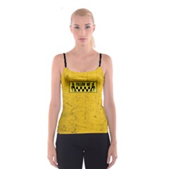 Used Look Follow Me Dancer  Spaghetti Strap Top by LetsDanceHaveFun