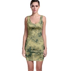 Greencamouflage Bodycon Dresses