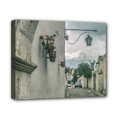 Colonial Street Of Arequipa City Peru Canvas 10  X 8  by dflcprints