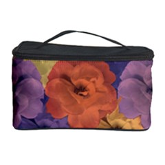 Vintage Floral Collage Pattern Cosmetic Storage Cases