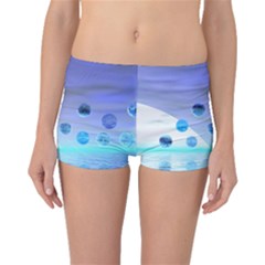 Moonlight Wonder, Abstract Journey To The Unknown Boyleg Bikini Bottoms by DianeClancy