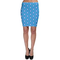 Aqua Hawaiian Stars Under A Night Sky Dance Bodycon Skirts by DianeClancy