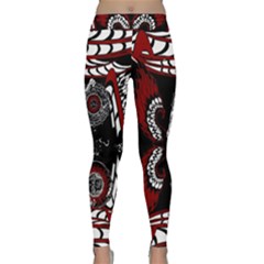 Winged Angel Yoga Leggings  by DryInk