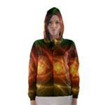 Orange Rose Hooded Wind Breaker (Women)