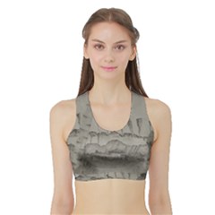 Peace In The Valley Series #44 Women s Sports Bra With Border by theplaybillstore