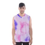 Pink N Purple Men s Basketball Tank Top