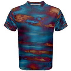 Ocean N  Earth Men s Cotton Tee by UniqueCre8ion