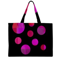 Pink Abstraction Mini Tote Bag by Valentinaart